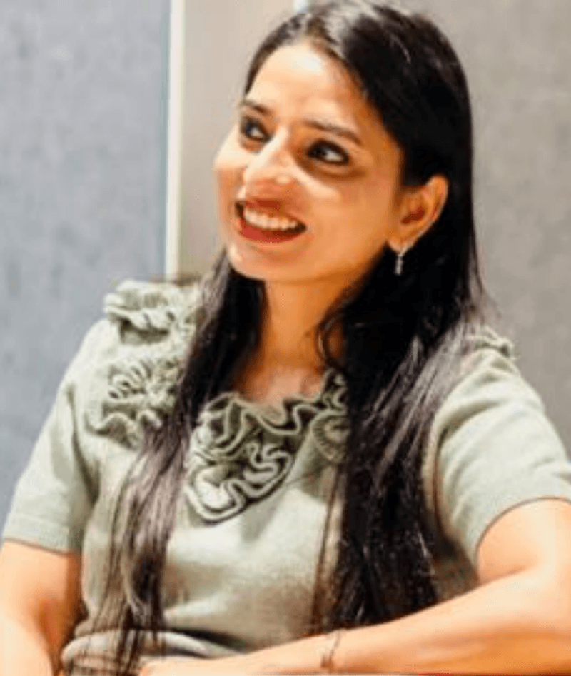 Portrait of Ruchika, founder of UnleashX